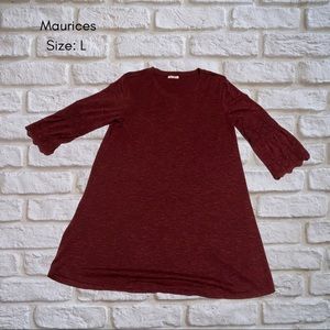 Maurice’s Maroon Dress